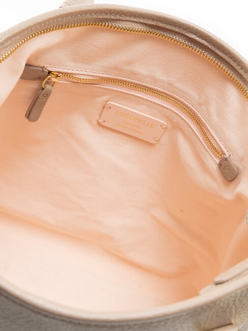 JINNY Sac &agrave; dos en cuir algues - Sacs pour Femme