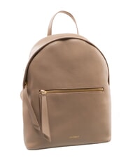 COCCINELLE JINNY Sac &agrave; dos en cuir taupe chaud - Sacs pour Femme - 2