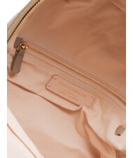 COCCINELLE JINNY Sac &agrave; dos en cuir taupe chaud - Sacs pour Femme - 5