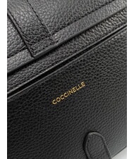 COCCINELLE MAGALU Sac &agrave; main avec bandouli&egrave;re Noir - Sacs pour Femme - 5