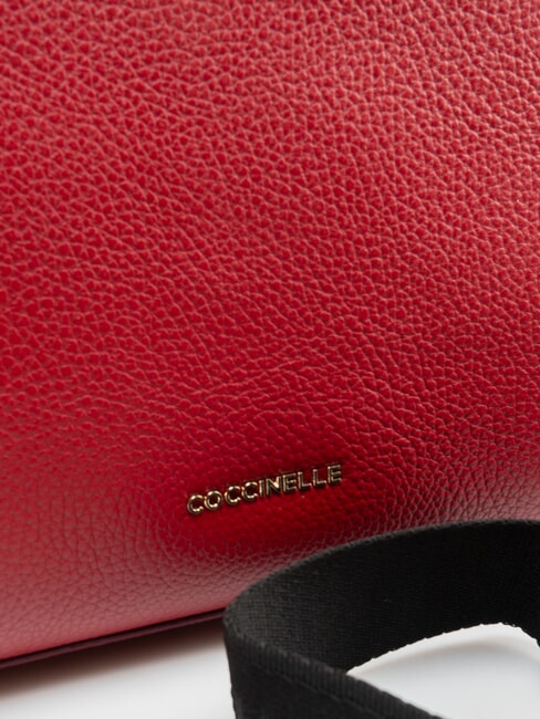 MARINA Sac de courses en cuir sangria - Sacs pour Femme