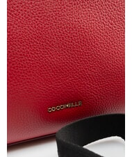 COCCINELLE MARINA Sac de courses en cuir sangria - Sacs pour Femme - 3
