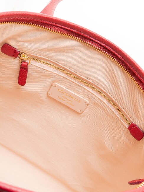 MARINA Sac de courses en cuir sangria - Sacs pour Femme