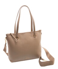 COCCINELLE MARINA Sac de courses en cuir taupe chaud - Sacs pour Femme - 2