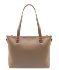 COCCINELLE MARINA Sac de courses en cuir taupe chaud - Sacs pour Femme - 4