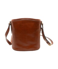 THE BRIDGE CECILIA sac seau en cuir MARRON - Sacs pour Femme - 4