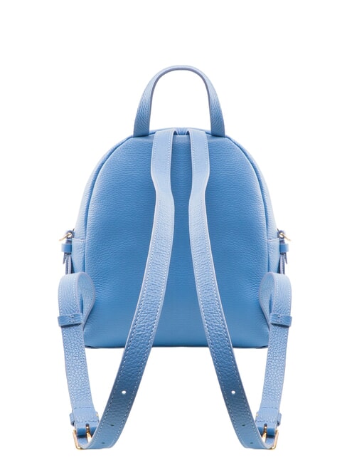 CHARLOTTE Sac &agrave; dos en cuir bleu - Sacs pour Femme