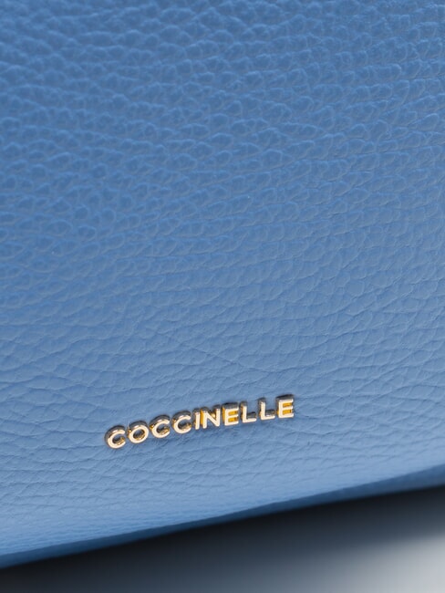 CHARLOTTE Sac &agrave; dos en cuir bleu - Sacs pour Femme