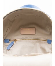 COCCINELLE CHARLOTTE Sac &agrave; dos en cuir bleu - Sacs pour Femme - 5
