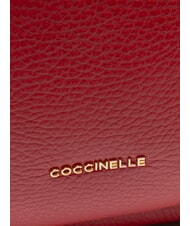 COCCINELLE CHARLOTTE Sac &agrave; dos en cuir sangria - Sacs pour Femme - 3