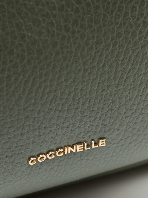 CHARLOTTE Sac &agrave; dos en cuir algues - Sacs pour Femme