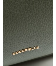 COCCINELLE CHARLOTTE Sac &agrave; dos en cuir algues - Sacs pour Femme - 3