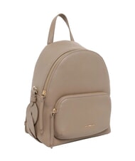 COCCINELLE CHARLOTTE Sac &agrave; dos en cuir taupe chaud - Sacs pour Femme - 2