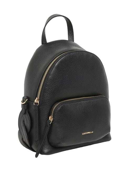 CHARLOTTE Sac &agrave; dos en cuir Noir - Sacs pour Femme