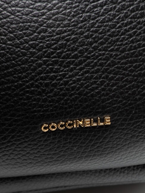 CHARLOTTE Sac &agrave; dos en cuir Noir - Sacs pour Femme