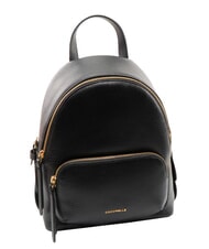 COCCINELLE CHARLOTTE Sac &agrave; dos en cuir Noir - Sacs pour Femme - 4