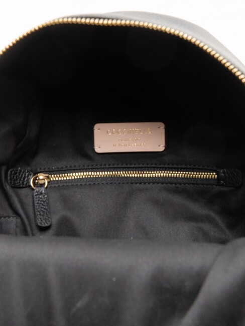CHARLOTTE Sac &agrave; dos en cuir Noir - Sacs pour Femme