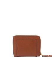 THE BRIDGE CECILIA Petit portefeuille zipp&eacute; MARRON - Portefeuilles Femme - 3