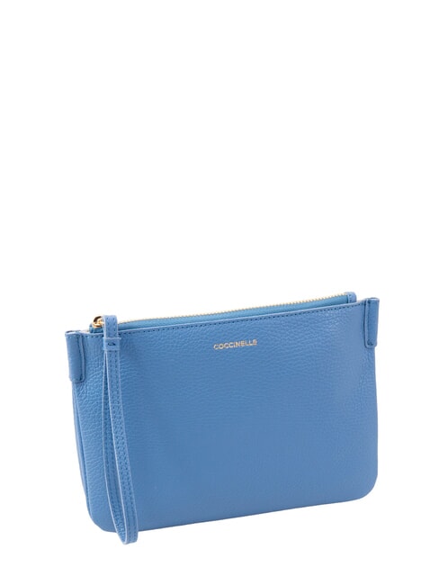 LORINE pochette en cuir bleu - Sacs pour Femme