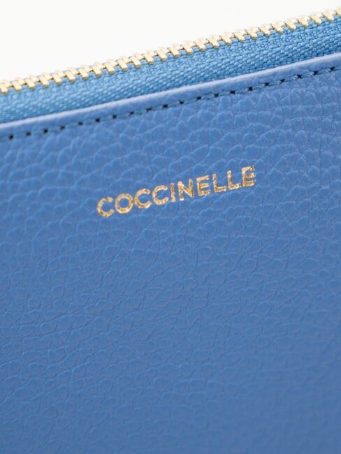 LORINE pochette en cuir bleu - Sacs pour Femme