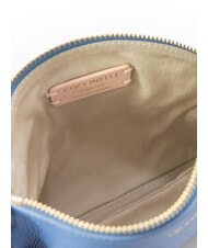 COCCINELLE LORINE pochette en cuir bleu - Sacs pour Femme - 5