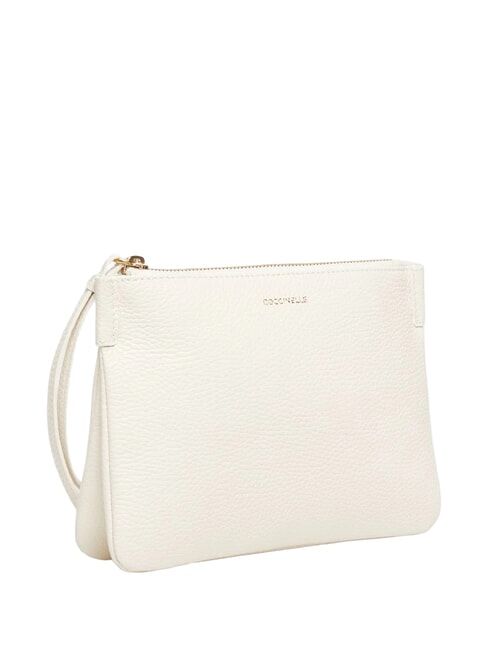 LORINE pochette en cuir blanc - Sacs pour Femme
