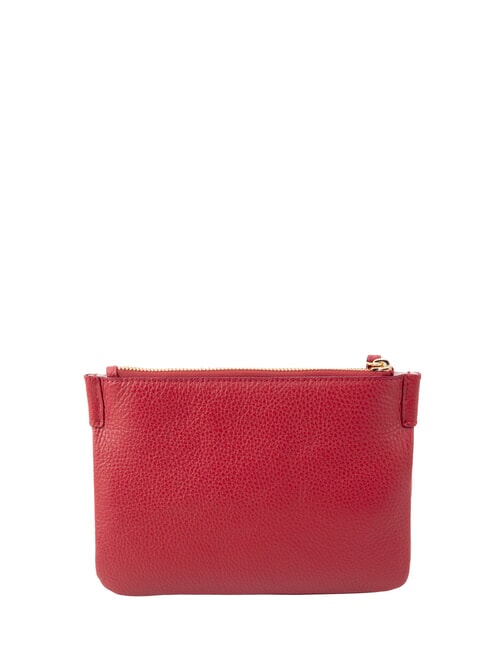 LORINE pochette en cuir sangria - Sacs pour Femme