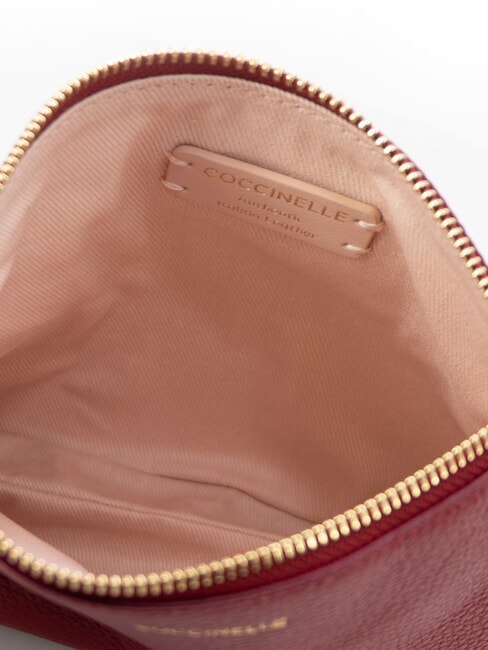 LORINE pochette en cuir sangria - Sacs pour Femme