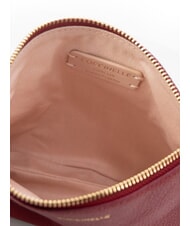 COCCINELLE LORINE pochette en cuir sangria - Sacs pour Femme - 5