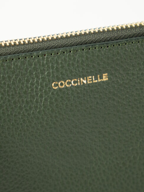 LORINE pochette en cuir algues - Sacs pour Femme