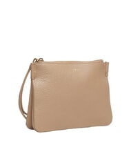 COCCINELLE LORINE pochette en cuir taupe chaud - Sacs pour Femme - 3