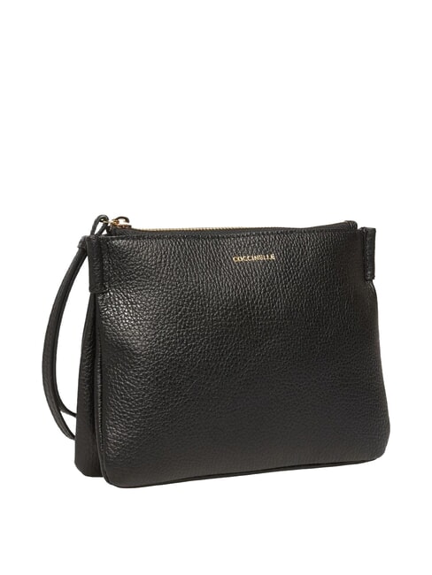 LORINE pochette en cuir Noir - Sacs pour Femme