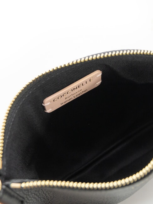 LORINE pochette en cuir Noir - Sacs pour Femme