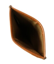 THE BRIDGE BIAGIO porte-cartes en cuir plat cogn / pall - Portefeuilles Homme - 3