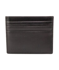 THE BRIDGE BIAGIO porte-cartes en cuir plat Noir - Portefeuilles Homme - 2