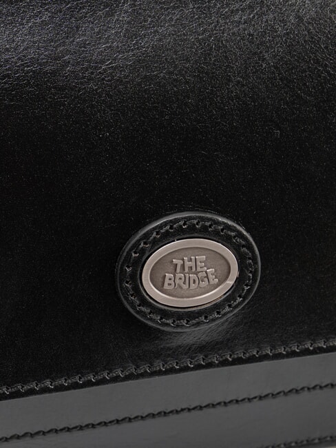 STORY Sac banane en cuir Noir - Sacs pour Femme