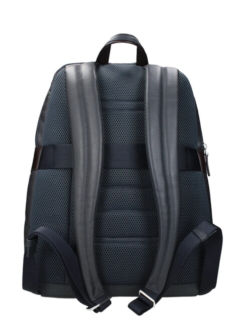 X1 Sac &agrave; dos pour ordinateur portable 15,6" en cuir bleu / brun - Sacs &agrave; dos pour ordinateur portable