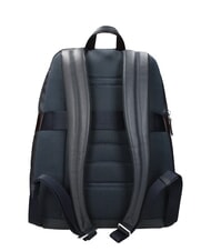 PIQUADRO X1 Sac &agrave; dos pour ordinateur portable 15,6" en cuir bleu / brun - Sacs &agrave; dos pour ordinateur portable - 3