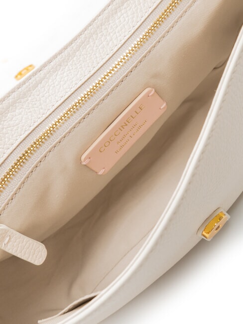 MAGALU Sac &agrave; main avec bandouli&egrave;re blanc - Sacs pour Femme