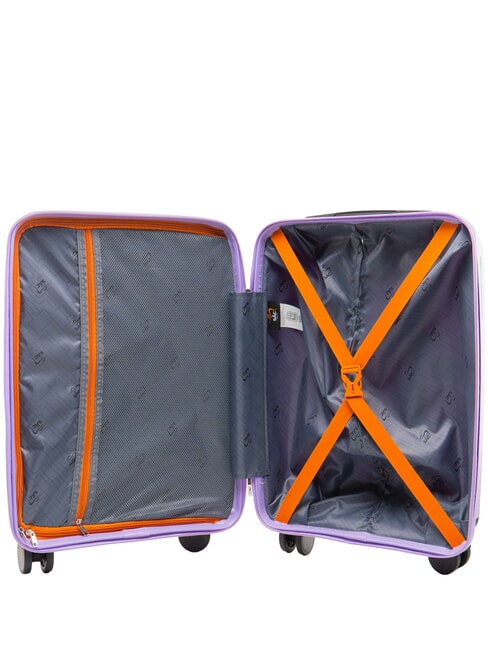 SLIDE Ensemble cabine + extensible moyen et grand, ultra-r&eacute;sistant violet - Ensemble Valises