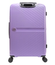 LESAC SLIDE Ensemble cabine + extensible moyen et grand, ultra-r&eacute;sistant violet - Ensemble Valises - 4
