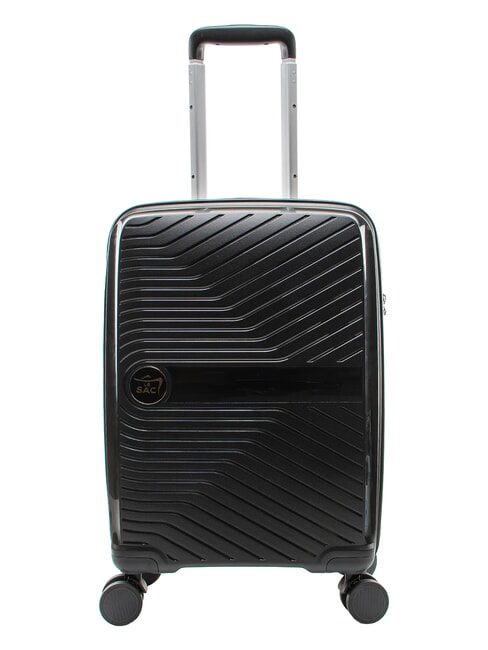 SLIDE Ensemble cabine + extensible moyen et grand, ultra-r&eacute;sistant noir - Ensemble Valises