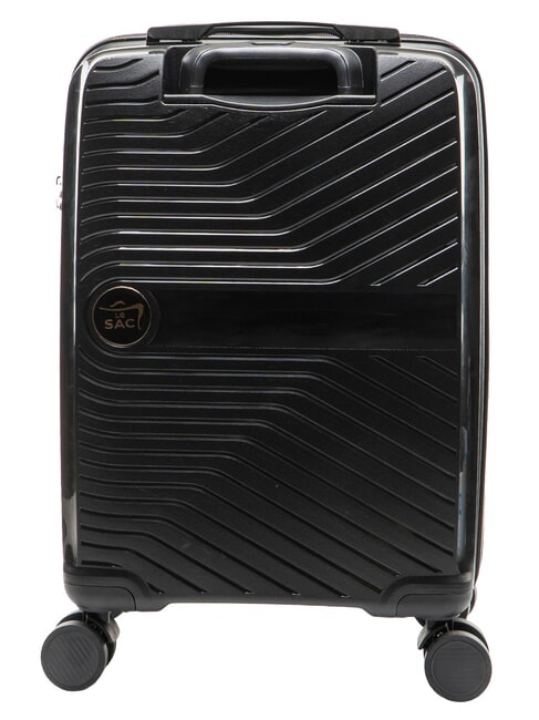SLIDE Ensemble cabine + extensible moyen et grand, ultra-r&eacute;sistant noir - Ensemble Valises