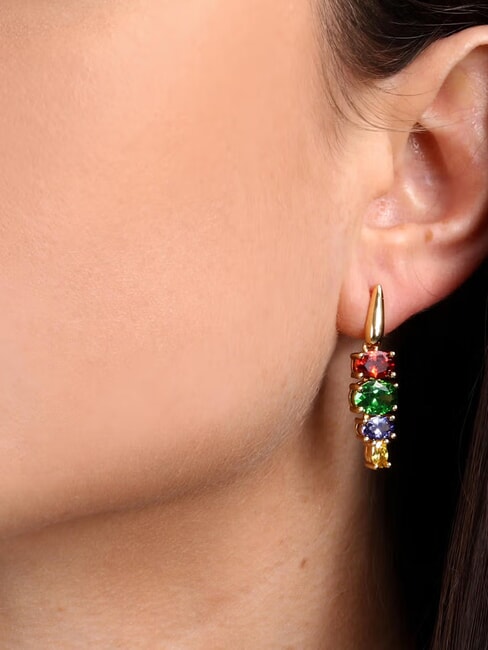 COLORI Boucles d'oreilles jaune - Boucles d'oreilles