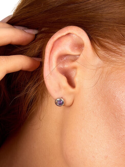 TESORI Boucles d'oreilles ARGENT - Boucles d'oreilles