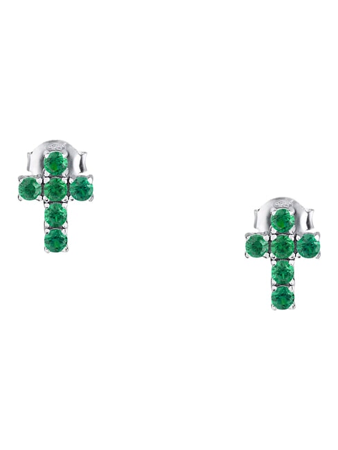 TESORI Boucles d'oreilles vert - Boucles d'oreilles