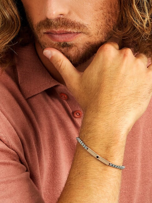 MOTOTOWN  Noir - Bracelets pour hommes