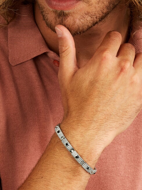 MOTOTOWN  Noir - Bracelets pour hommes