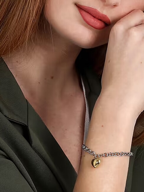 TALISMANI Bracelet acier / or - Bracelets