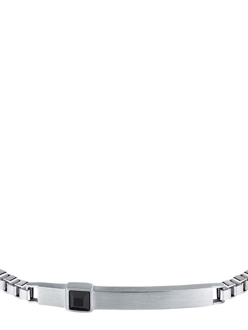 MOTOTOWN Bracelet en acier Noir - Bracelets pour hommes